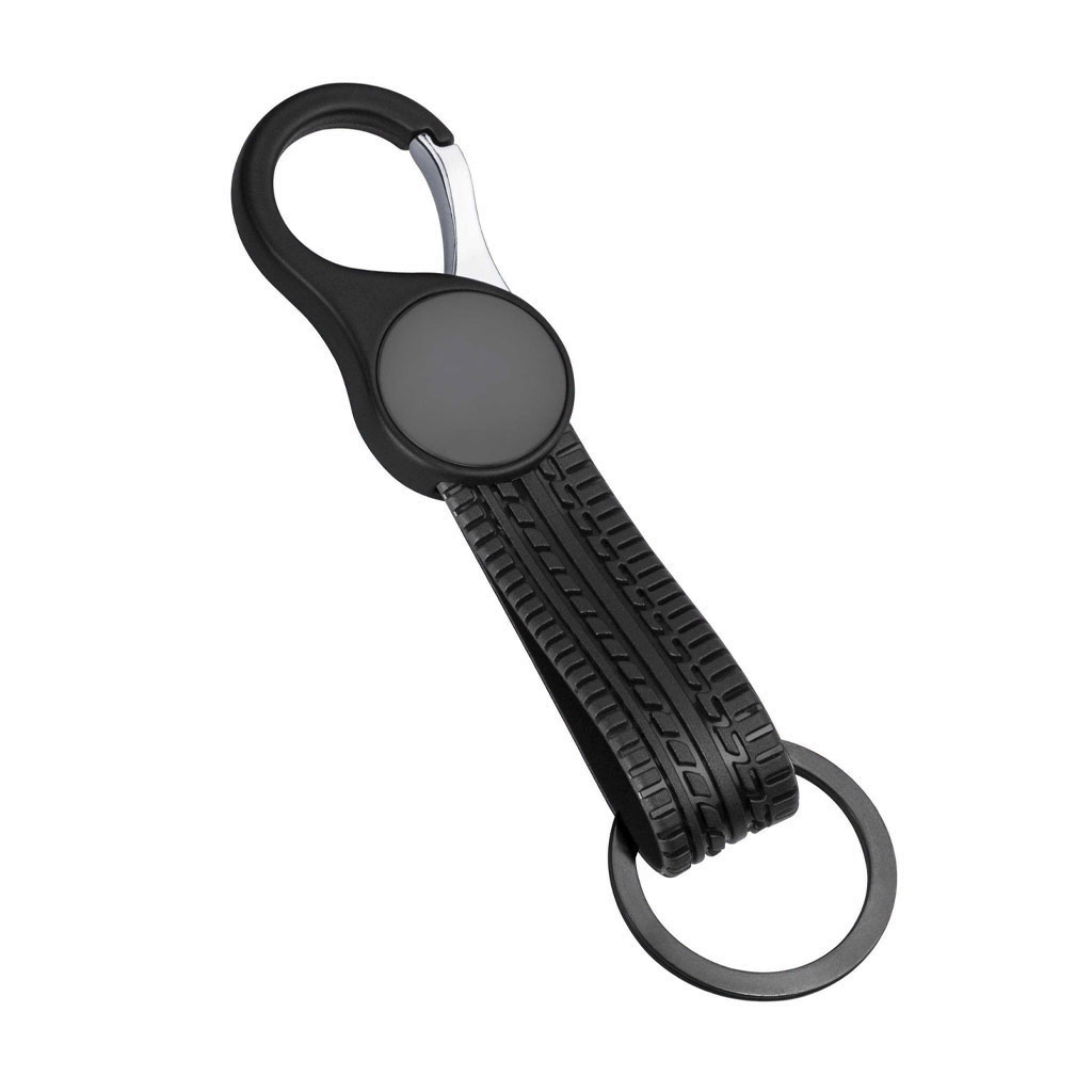 جاکلیدی چرمی مشکی دودی دایره بند لاستیکی کد KL-129 - تصویر 1 جاکلیدی چرمی مشکی دودی دایره بند لاستیکی کد KL-129 - تصویر 1